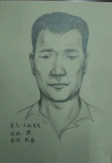 安陽(yáng)警方公布公交殺人嫌犯視頻截圖和模擬畫(huà)像