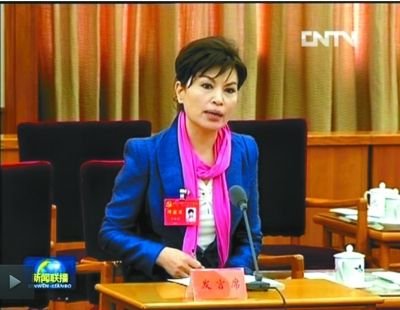 央視播音員李瑞英列席黨代會(huì)并發(fā)言
