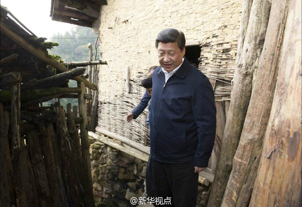 習(xí)近平品水果:夸獎(jiǎng)獼猴桃“味道很好”