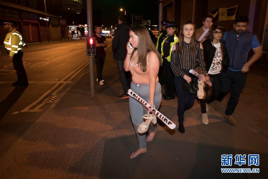 (外代一線)(8)英國(guó)一體育館發(fā)生爆炸造成至少19人死亡